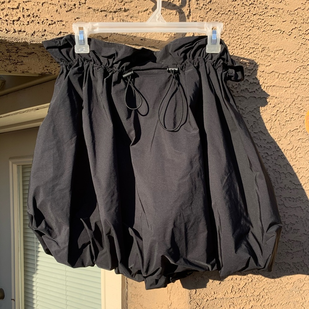 Black Parachute Miniskirt